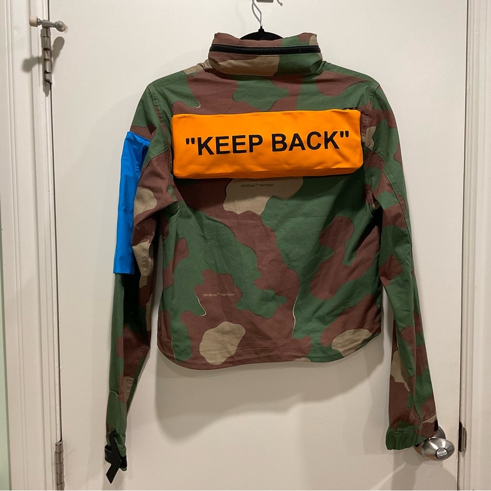 Nike Camouflage Jacket with Green and Brown - Picture 2 of 15